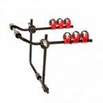 Universal 3 Bike Bicycle Hatchback Car Carrier Rack Stand Rear Mounted - Image 2