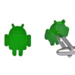 Alien Green Cufflinks