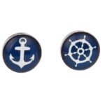 Anchor And Wheel Cufflinks