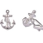 Anchor Silver Cufflinks