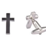 Black Cross Cufflinks