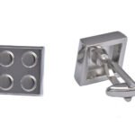 Building Block Silver Cufflinks