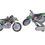 Motorbike Colourful Cufflinks