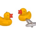 Duck Yellow Cufflinks