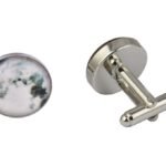 Full Moon Clouds Cufflinks