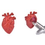 Heart Red Cufflinks