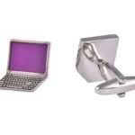 Laptop Computer Cufflinks