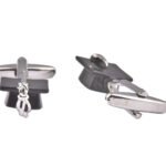 Mortar Board Hat Cufflinks