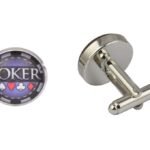 Poker Chip Cufflinks