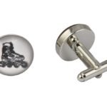 Roller Skates Cufflinks