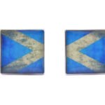 Scotland Distressed Flag Cufflinks