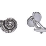 Ammonite Fossil Cufflinks