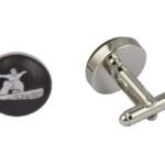 Snow Boarder Cufflinks