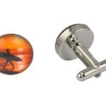 Surfer Sunset Cufflinks