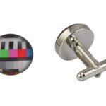 TV Test Card Cufflinks