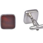 Wood Plain Cufflinks