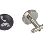 Motorbike Stunts Cufflinks