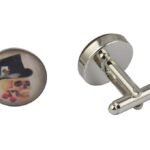 Skull Top Hat Cufflinks