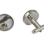 Skull & Raven Art Cufflinks