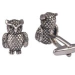 Owl Silver Cufflinks