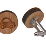 Wooden Cufflinks - Car