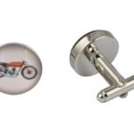 Motorbike Red Cufflinks