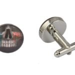 Skull USA Tears cufflinks
