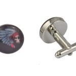 Skull Indian Cufflinks
