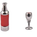 Wine Bottle and Glass Cufflinks