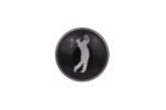 Golf Player Lapel Pin Badge
