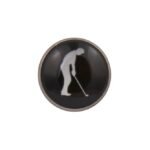 Golf Putt Lapel Pin Badge