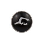 Swimming Lapel Pin Badge