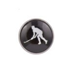 Field Hockey Lapel Pin Badge