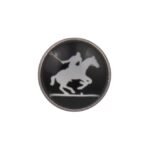 Polo Player Lapel Pin