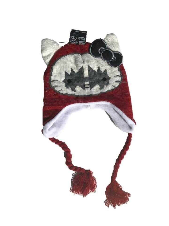 Hello-Kitty-Hat.jpg Hello Kitty Kiss Inca Hat - Image 1