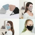Washable Reusable Sequin Face Covering