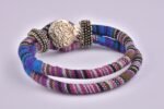 Black Mix Bohemian Ribbon Bracelet Collection