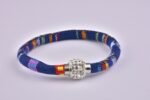 Blue Mix Bohemian Ribbon Bracelet Collection - Image 3