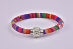 Red Mix Bohemian Ribbon Bracelet Collection - Image 3