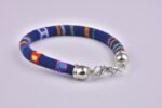 Blue Mix Bohemian Ribbon Bracelet Collection - Image 2