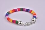 Rainbow Mix Bohemian Ribbon Bracelet Collection - Image 2