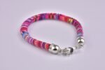 Pink Mix Bohemian Ribbon Bracelet Collection - Image 2